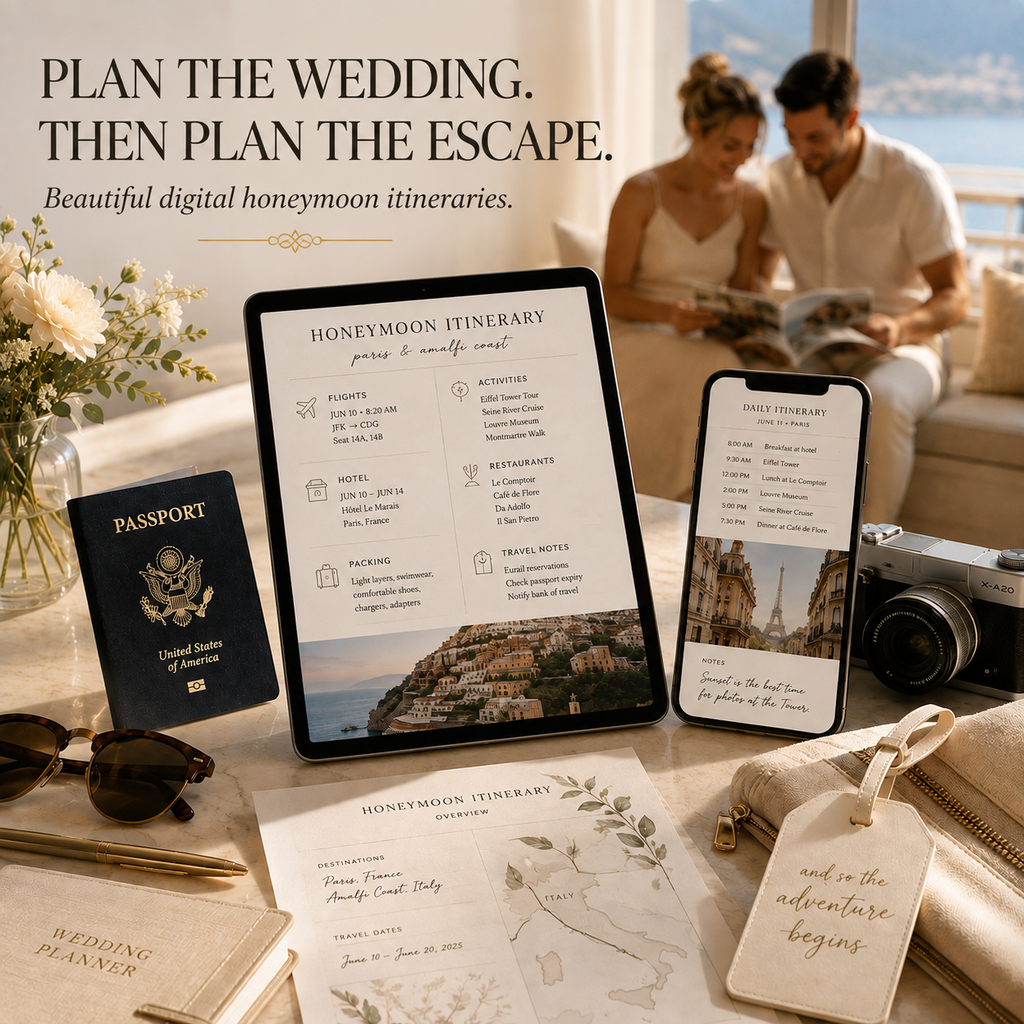 The Ultimate Wedding Planning Bundle | 500+ Pages, Templates & Planning Tools